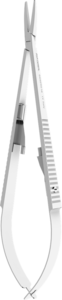 Needle holder Castroviejo 14cm