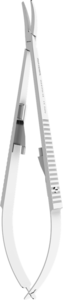 Needle holder Castroviejo 14cm