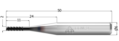2 mm - ravno