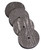 Wheel black Ø 22 × 3.5mm