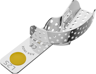 S.S."REGULAR" Impression Tray perforated lower N.2S