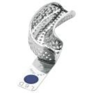 S.S. Impression Tray "PERMA-LOCK" perforated partial L6D