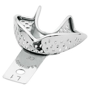 S.S. Impression Tray "PERMA-LOCK HIGH GRIP" L1