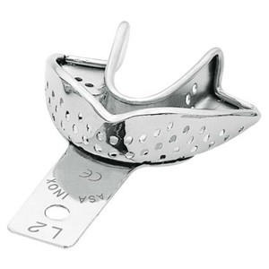 S.S. Impression Tray "PERMA-LOCK HIGH GRIP" L2