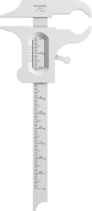 BOLEY decimal caliper cm.14 range 0-100 mm