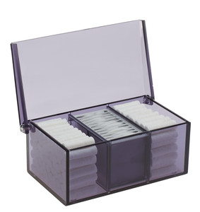 Dental rolls and pellets, 3-compartments, smoked