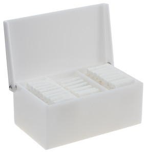 Dental rolls, 3-compartments, opaque
