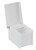 Dental rolls, with partition for two different sizes, opaque