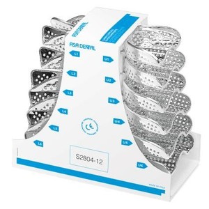 Maxi Set NO.12 Impression Trays "PERMA-LOCK"