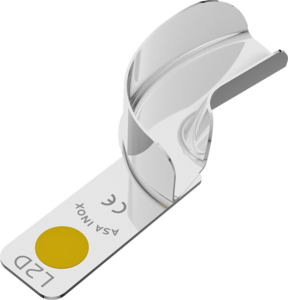 S.S. "REGULAR" Impression Tray solid lower L2D