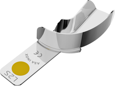S.S. "REGULAR" Impression Tray solid lower L2S