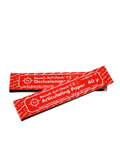 40 mic red,strips