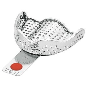 S.S. Impression Tray "PERMA-LOCK" perfor.ANATOMIC U3A