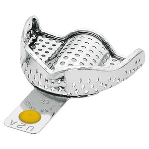 S.S. Impression Tray "PERMA-LOCK" perfor.ANATOMIC U2A