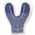 40 mic blue, strips - horseshoe