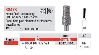 L: 8,0mm, Premer: 014mm