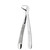 Forceps - lower roots, fig. 74