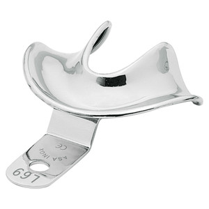 S.S. Impression Tray "EDENTOLOUS" solid L69