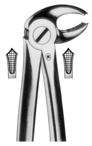 fig.22, English pattern, z oprijemnim profilom, spodnji molarji