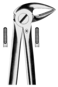 fig.33A, English pattern, z oprijemnim profilom, spodnje koreninske