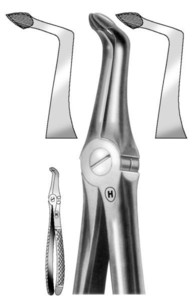 fig.49, spodnje koreninske, za alveolarna ležišča korenin