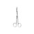 Goldman-Fox, curved, serrated, 130 mm