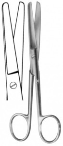 Standard, 145 mm, ravni, blunt-blunt