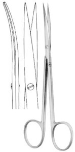 Metzenbaum fino, 180 mm, še posebej fin, raven, oster-oster