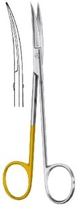 Joseph, 140 mm, ukrivljen, fin, kirurški specialni, ekstra oster