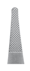 Mathieu stove, 170 mm, z notranjim zaklepom, s karbidnimi vložki