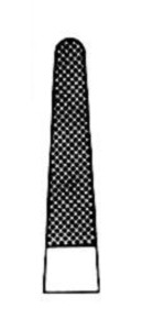 Mayo-Hegar, 160 mm, s karbidnimi vložki