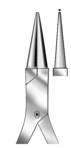 120 mm, kromirane, gladke klešče
