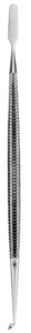 double-ended, with spatula