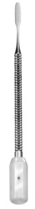 combined instrument with flexible mixing spatula